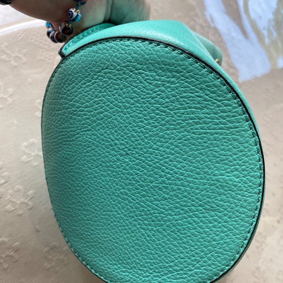 Leather Italian Bucket Bag - Picture 7 of 11